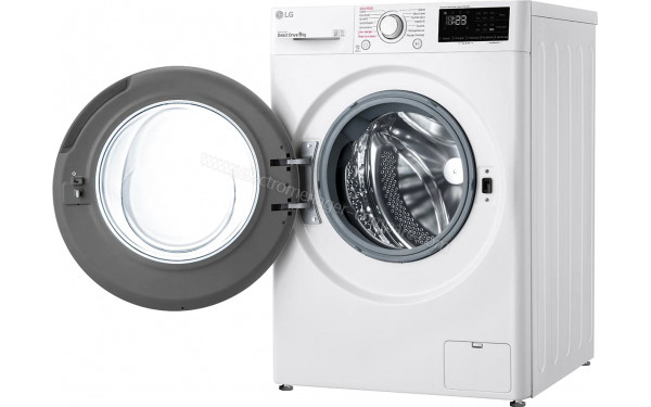 LG F94N23WHS - Vue de l'int&eacute;rieur 3/4 droite