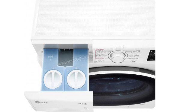 LG F94R30WHSA - Zoom sur le tiroir lessiviel