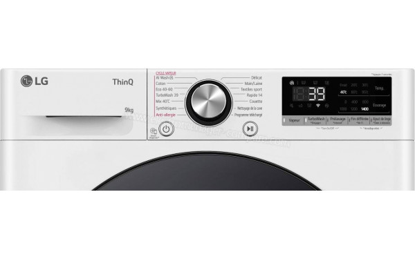 LG F94R76WHST - Panneau de commandes