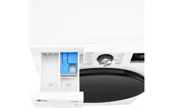 LG F94R76WHST - Zoom sur le tiroir lessiviel