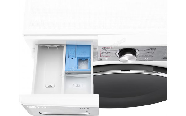 LG F94R92WSTE - Zoom sur le tiroir lessiviel