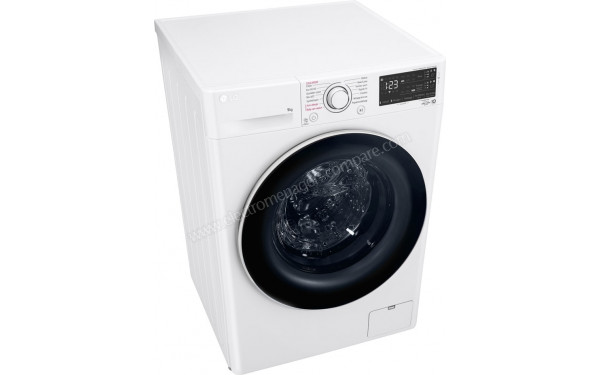 LG F94V30WHSA - Vue 3/4 gauche