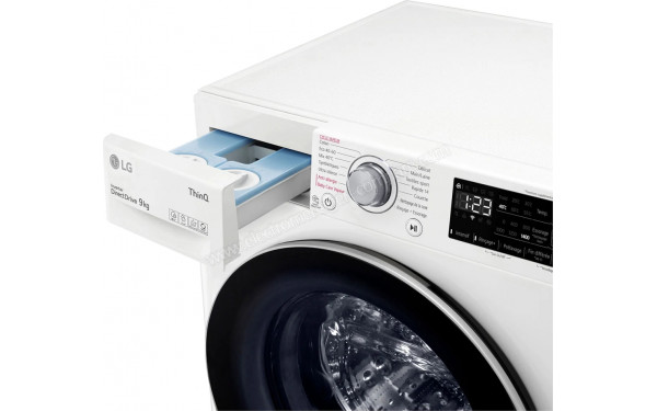 LG F94V31WHSA - Zoom sur le tiroir lessiviel