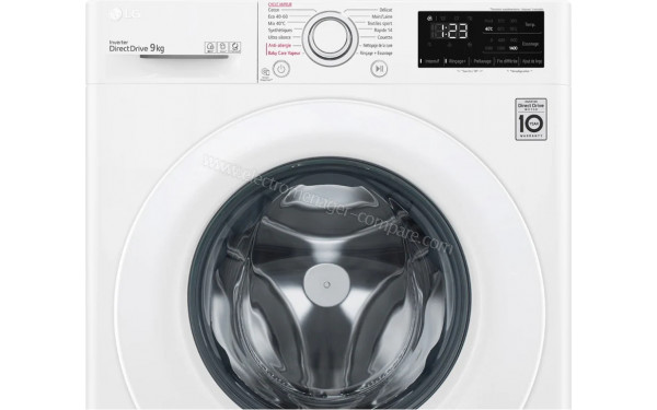 LG F94V33WHS - Panneau de commandes