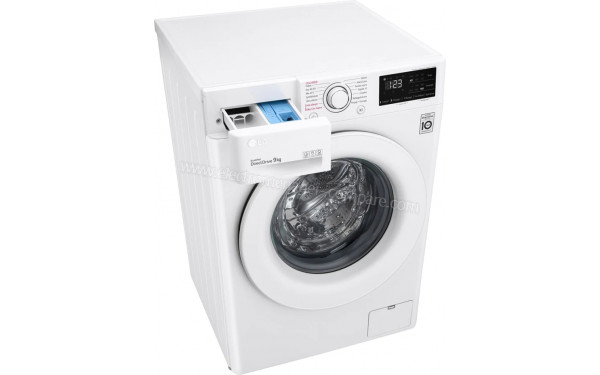 LG F94V33WHS - Zoom sur le tiroir lessiviel