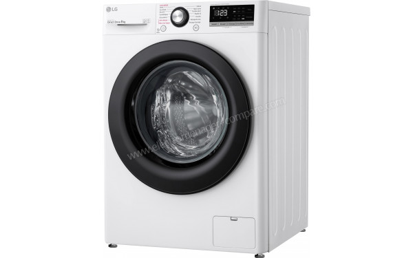 LG F94V35WHS - Vue 3/4 droite