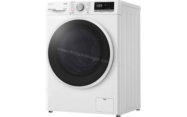 LG F94V36WHS - Vue 3/4 droite