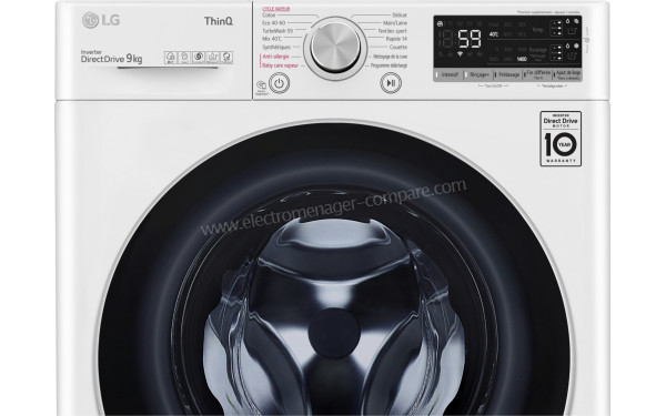 LG F94V51WHSA - Panneau de commandes