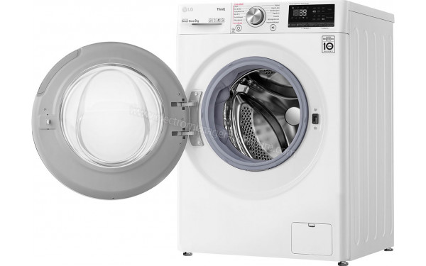 LG F94V71WHST - Vue de l'int&eacute;rieur 3/4 droite