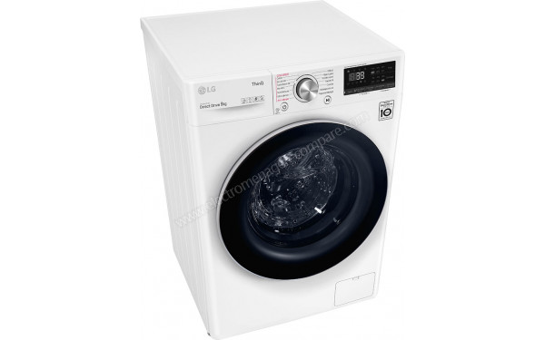 LG F94V71WHST - Vue du dessus 3/4 gauche