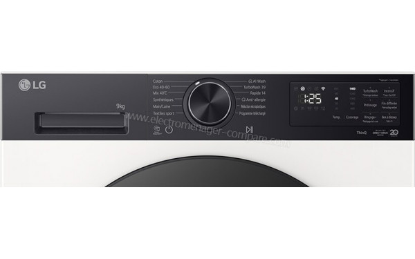 LG F94X58WHST - Panneau de commandes