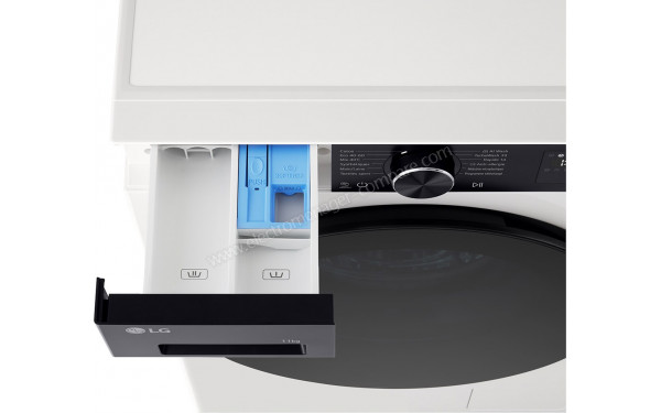 LG F94X58WHST - Zoom sur le tiroir lessiviel
