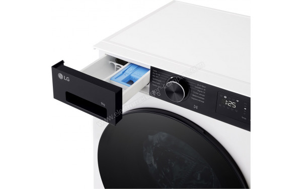 LG F94X58WHST - Zoom sur le tiroir lessiviel