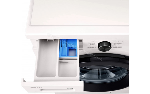 LG F954B15WHS - Zoom sur le tiroir lessiviel