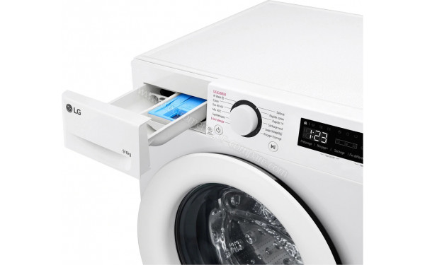 LG F964R33WRS - Zoom sur le tiroir lessiviel