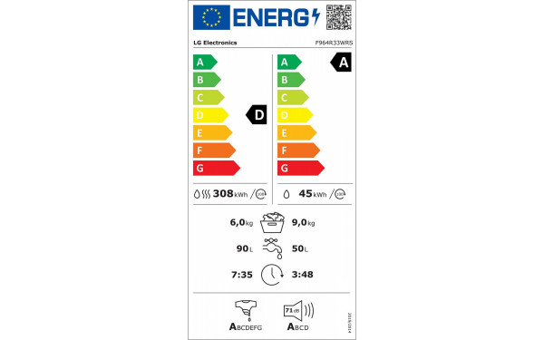 LG F964R33WRS - &Eacute;tiquette &eacute;nergie v2