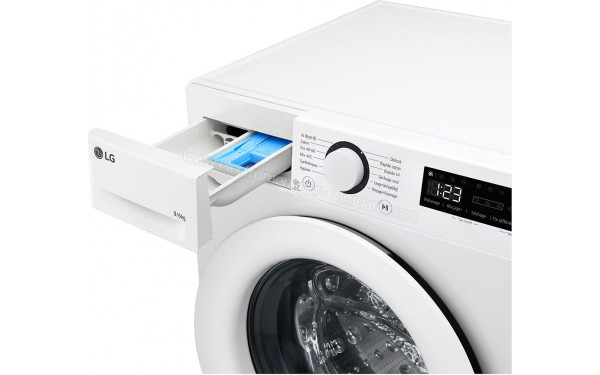 LG F964R33WR - Zoom sur le tiroir lessiviel