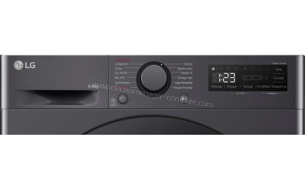 LG F964R56MBRS - Panneau de commandes