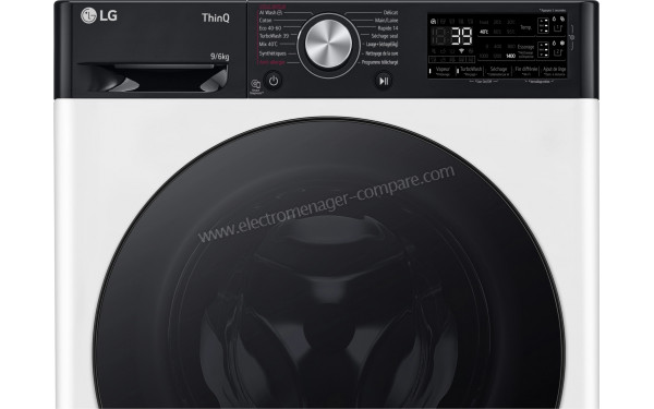 LG F964R76WSTA - Panneau de commandes