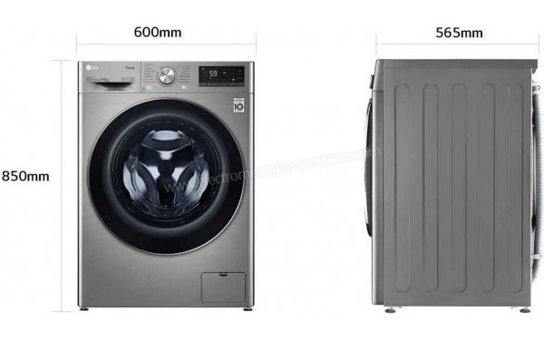 LG F964V42IXRS - Dimensions