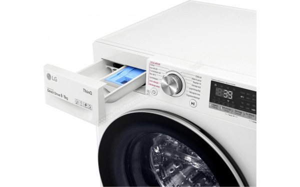 LG F964V71WRHT - Zoom sur le tiroir lessiviel
