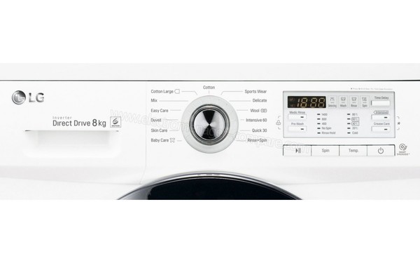 LG FH496TDAD - Panneau de commandes (cr&eacute;dit : Boulanger)