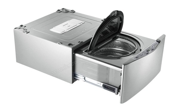 LG FM37E1IX - Vue 3/4 gauche hublot ouvert