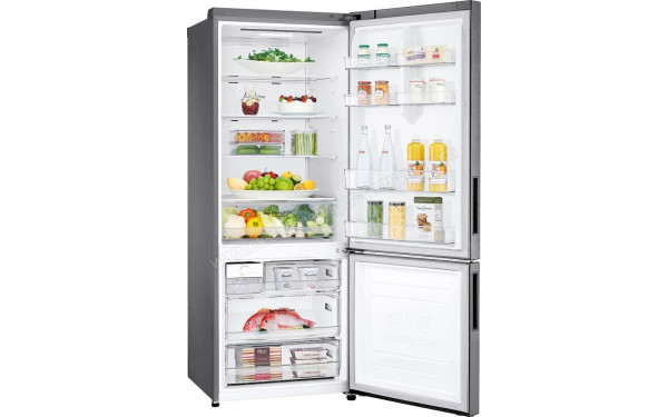 LG GBB566PZHZN - Vue de l'int&eacute;rieur 3/4 gauche