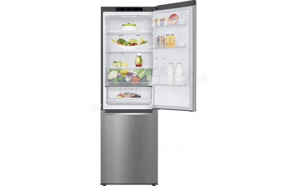 LG GBB61PZJEN - Vue de l'int&eacute;rieur partie r&eacute;frig&eacute;rateur