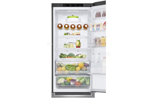 LG GBB62PZGFN - Vue des &eacute;quipements r&eacute;frig&eacute;rateur