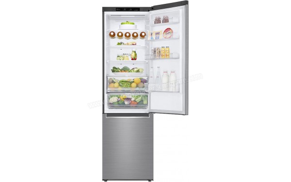 LG GBB62PZGFN - Vue de la partie r&eacute;frig&eacute;rateur