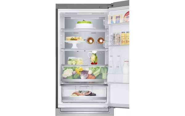 LG GBB71NSUGN - Vue de l'int&eacute;rieur partie r&eacute;frig&eacute;rateur