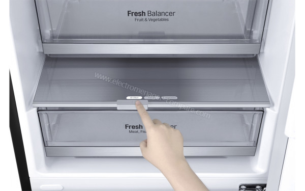 LG GBB72MCUFN - Bac fra&icirc;cheur avec zone humide "Fresh Balancer"