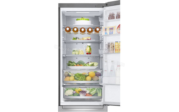 LG GBB72NSUCN - Vue de l'int&eacute;rieur partie r&eacute;frig&eacute;rateur