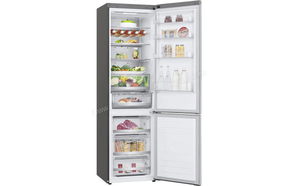 LG GBB72NSUCN - Vue de l'int&eacute;rieur 3/4 gauche