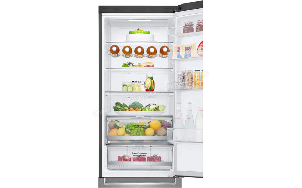 LG GBB72PZUDN - Vue de l'int&eacute;rieur partie r&eacute;frig&eacute;rateur