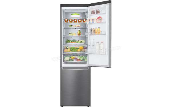 LG GBB72PZUEN - Vue de l'int&eacute;rieur partie r&eacute;frig&eacute;rateur