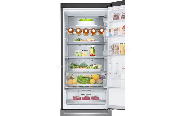 LG GBB72PZUGN - Vue de l'int&eacute;rieur partie r&eacute;frig&eacute;rateur