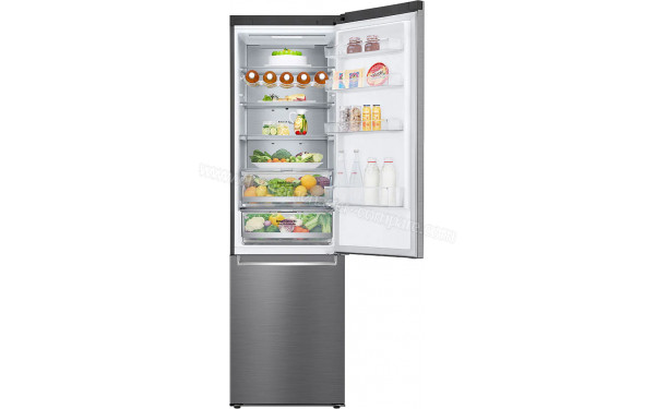 LG GBB72PZUGN - Vue de l'int&eacute;rieur partie r&eacute;frig&eacute;rateur