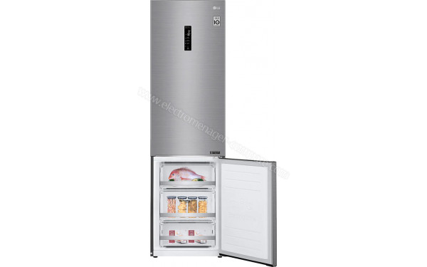 LG GBB72PZUZN - Vue de l'int&eacute;rieur partie cong&eacute;lateur