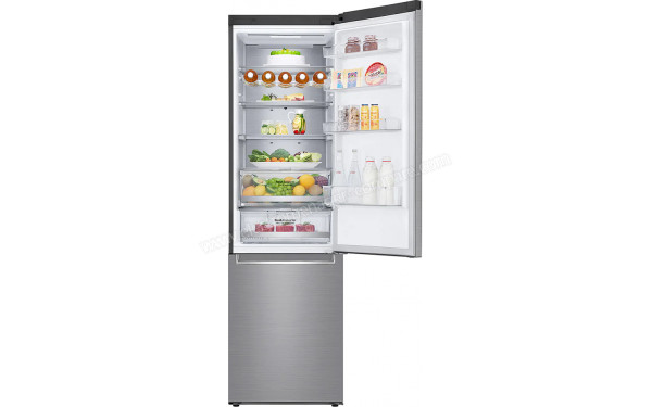 LG GBB72PZUZN - Vue de l'int&eacute;rieur partie r&eacute;frig&eacute;rateur