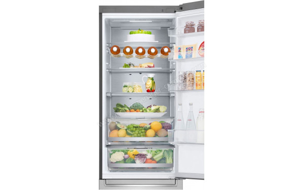 LG GBB92STACP - Vue de l'int&eacute;rieur partie r&eacute;frig&eacute;rateur