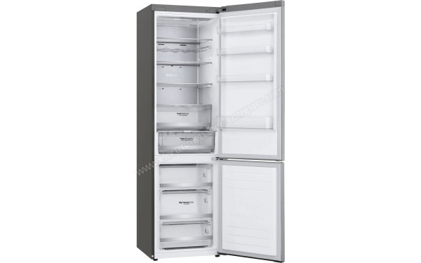 LG GBB92STACP - Vue de l'int&eacute;rieur 3/4 gauche