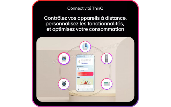 LG GBBS726AMB - Application pour smartphones ou tablettes