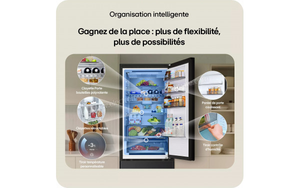 LG GBBS727CMB - Organisation intelligente