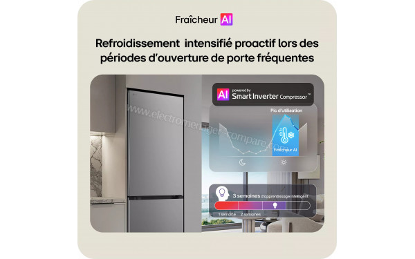 LG GBBS727CMB - Fra&icirc;cheur AI