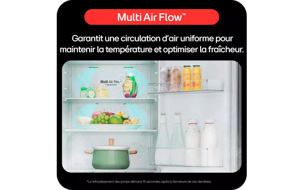 LG GBBSJ10DEP - Multi Air Flow
