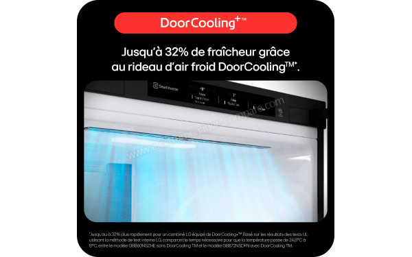 LG GBBSJ10DEP - Rideau d'air froid DoorCooling