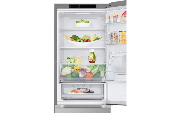 LG GBF3102DPY - Vue de l'int&eacute;rieur partie r&eacute;frig&eacute;rateur