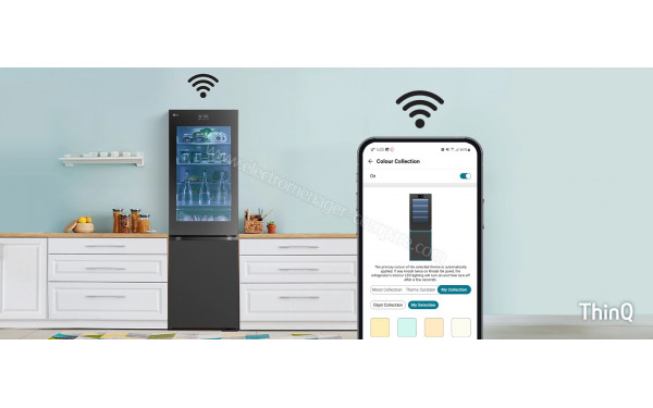 LG GBG7190CEV - Application pour smartphones ou tablettes